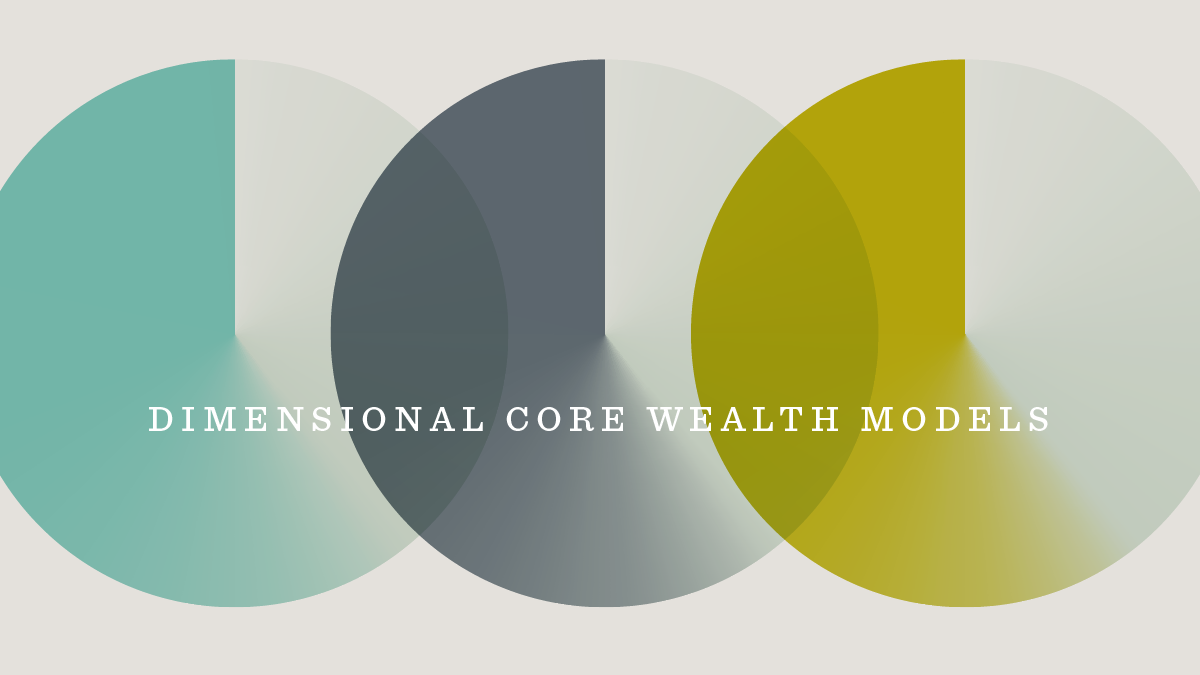 Dimensional Core Wealth Models Available on HUB24 and North